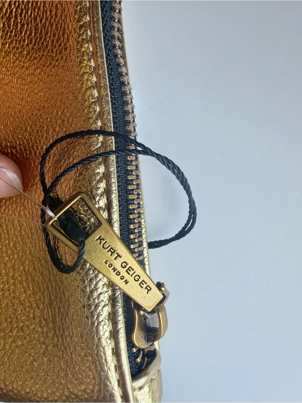 Kurt Geiger glitter lattice
